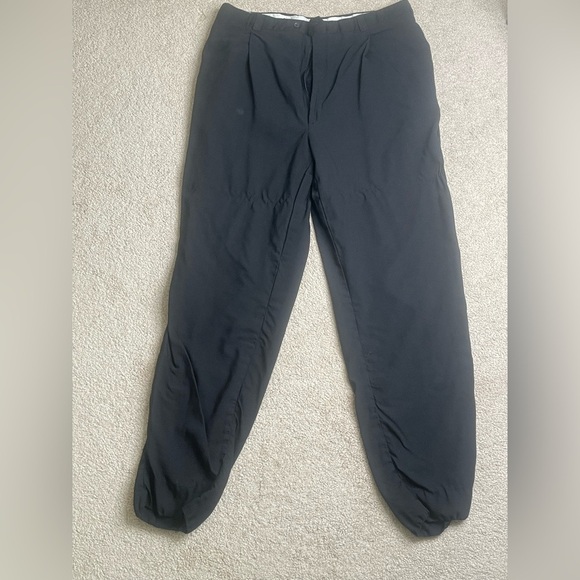 Black Dress Pants Smooth Cotton Blend - Picture 2 of 6